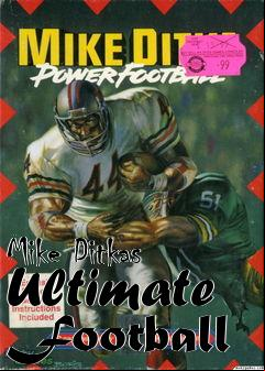 Box art for Mike Ditkas Ultimate Football