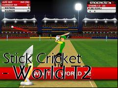 Box art for Stick Cricket - World T2