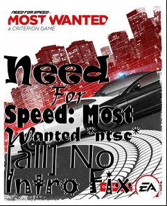 Box art for Need
            For Speed: Most Wanted *ntsc* [all] No Intro Fix