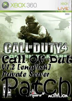 Box art for Call
Of Duty V1.2 [english] Private Server Patch