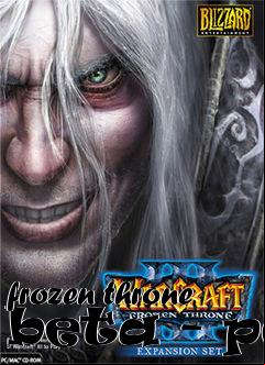 Box art for frozen throne beta - pc