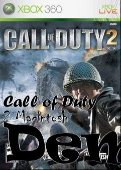 Box art for Call of Duty 2 Macintosh Demo