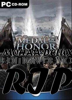 Box art for MOHAA DELUXE EDITION DEMO RIP