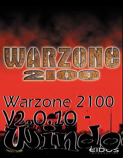 Box art for Warzone 2100 v2.0.10 - Windows