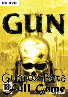 Box art for Gunrox Beta Full Game