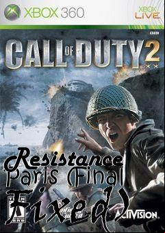 Box art for Resistance Paris (Final Fixed)