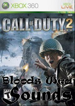 Box art for Bloods Weapon Sounds