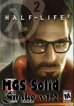 Box art for MGS Solid Snake v1.2