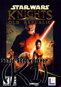 Box art for Sonic Screwdriver (K1)