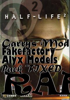 Box art for Garrys Mod Fakefactory Alyx Models Pack *FIXED RAR*