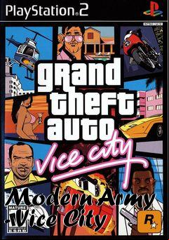 Box art for Modern Army - Vice City