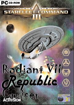 Box art for Radiant VII Republic Cruiser