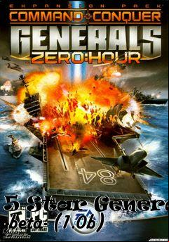 Box art for 5 Star Generals -beta- (1.0b)