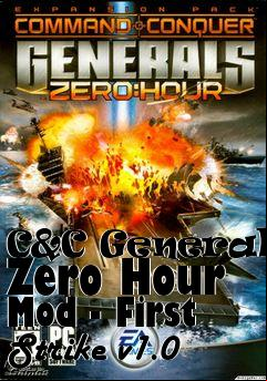 Box art for C&C Generals: Zero Hour Mod - First Strike v1.0