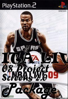 Box art for ITA LIVE 08 Project Screens 2.0 Package