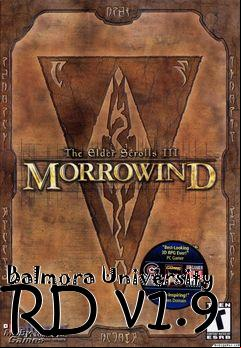 Box art for Balmora University RD v1.9