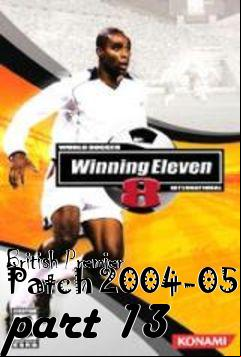 Box art for British Premier Patch 2004-05 part 13