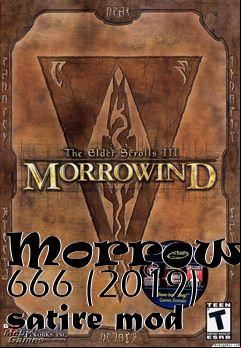 Box art for Morrowind 666 (2019) satire mod