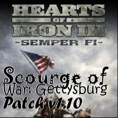Box art for Scourge of War: Gettysburg Patch v1.10