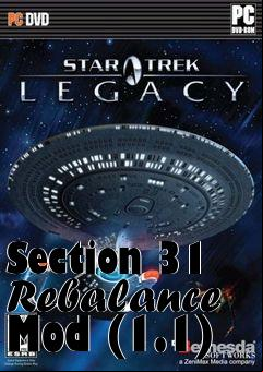 Box art for Section 31 Rebalance Mod (1.1)