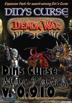 Box art for Dins Curse Mac Patch v. 0.910