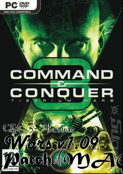 Box art for C&C 3: Tiberium Wars v1.09 Patch (MAC)