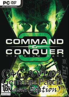 Box art for C&C 3 v1.02 German Patch (Kane Edition)