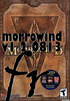 Box art for morrowind v1 2 0813 fr