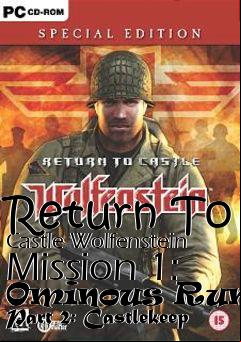 Box art for Return To Castle Wolfenstein