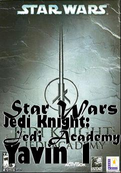 Box art for Star Wars Jedi Knight: Jedi Academy