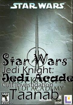Box art for Star Wars Jedi Knight: Jedi Academy