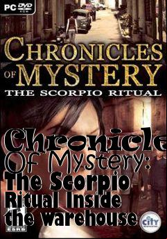 Box art for Chronicles Of Mystery: The Scorpio Ritual
