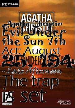 Box art for Agatha Christie: Evil Under the Sun