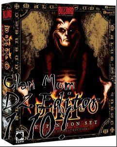 Box art for Clan Mom D2 Editor 1.10!