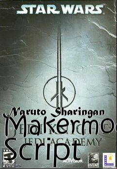 Box art for Naruto Sharingan Makermod Script