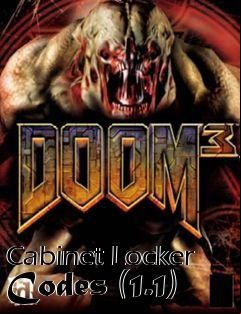 Box art for Cabinet Locker Codes (1.1)
