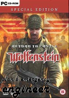 Box art for plan b emergency engineer