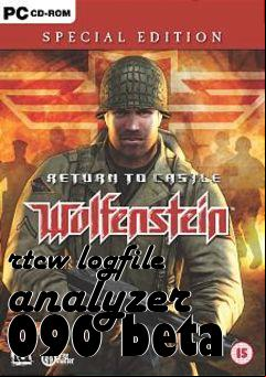 Box art for rtcw logfile analyzer 090 beta