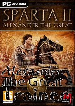 Box art for Alexander:
The Great Trainer