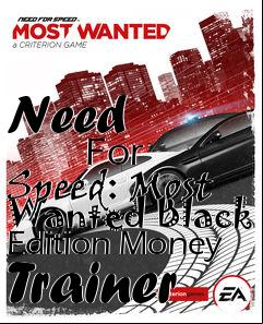 Box art for Need
            For Speed: Most Wanted Black Edition Money Trainer