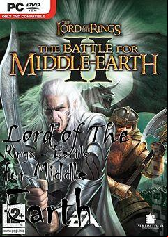 Box art for Lord of The Rings - Battle for Middle Earth