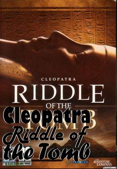 Box art for Cleopatra Riddle of the Tomb