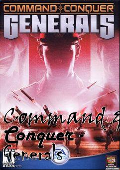 Box art for Command & Conquer - Generals